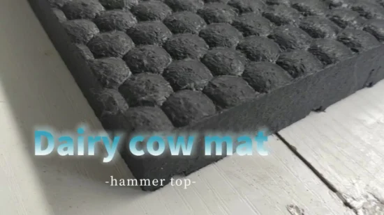 Vente chaude lit de vache laitière cheval équestre équin écurie décrochage grange revêtement de sol tapis en caoutchouc