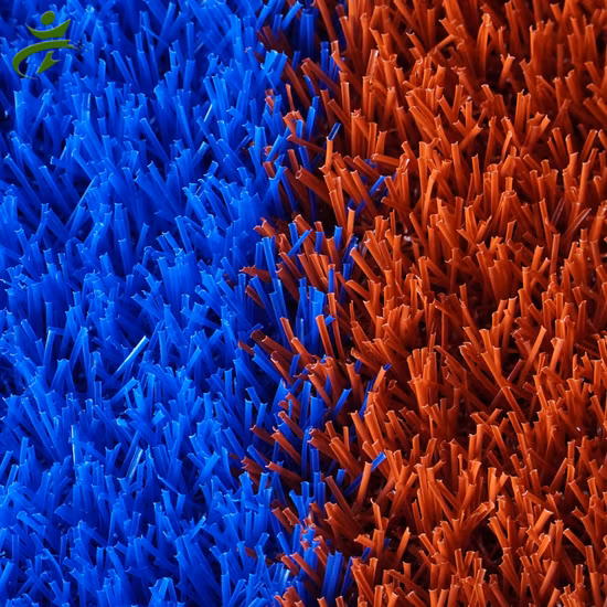 Multi Couleur Non Nocif Haute Qualité Couleur Mixte Garderie Gazon Artificiel Gazon Synthétique Fausse Pelouse Tapis En Plastique Toute L'année Sol Vert Aire De Jeux